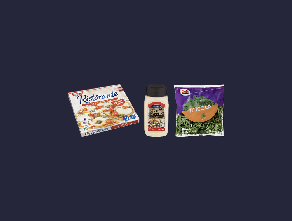Färdigpreppat: Pizzamiddag
