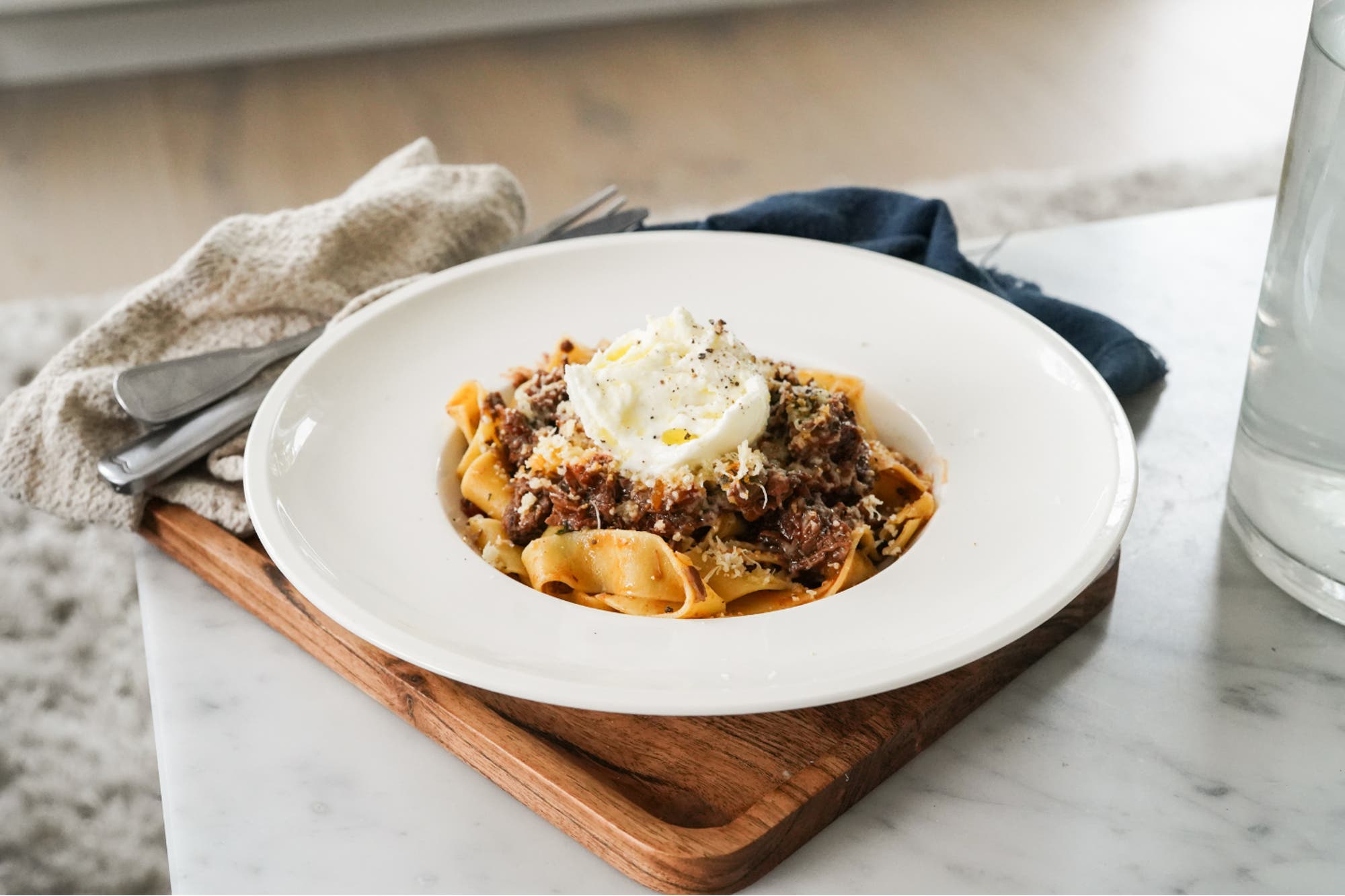 Ragu på högrev med rökt sidfläsk