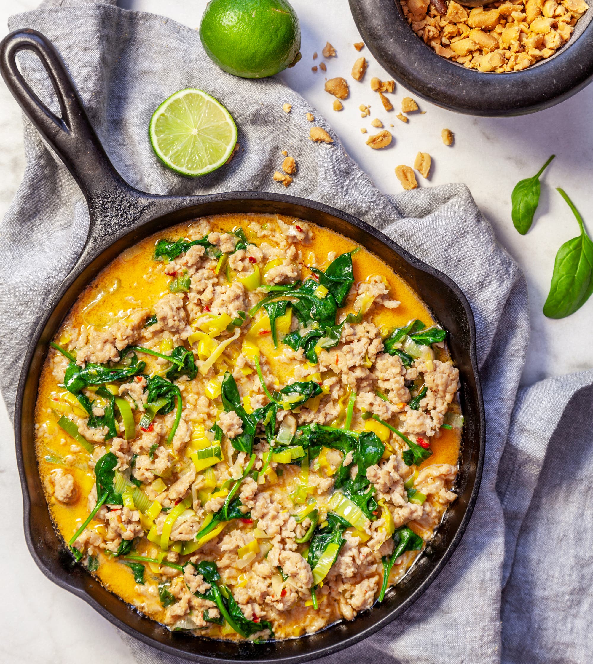 Snabb thaigryta med kokosmjölk