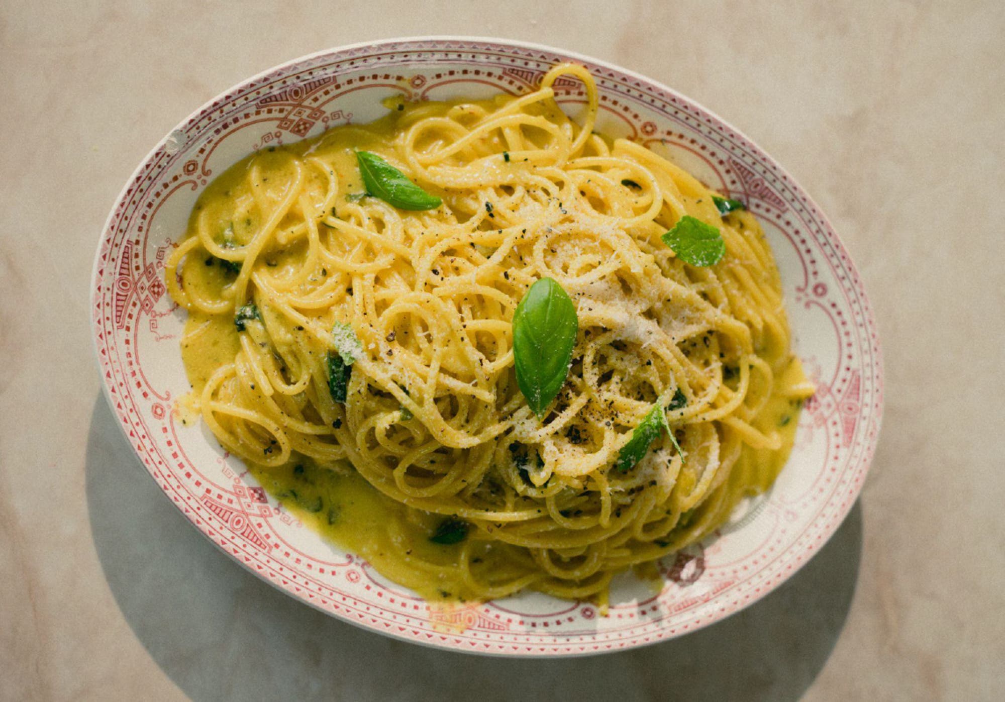 Spaghetti al limone